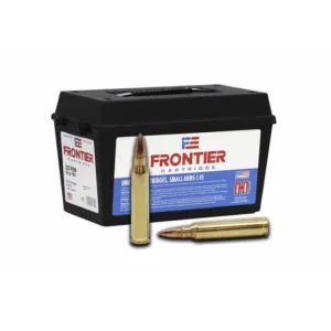 Hornady Frontier 223 Remington Ammunition 55 Grain Full Metal Jacket Rifle Ammo - 200 Round Ammo Can