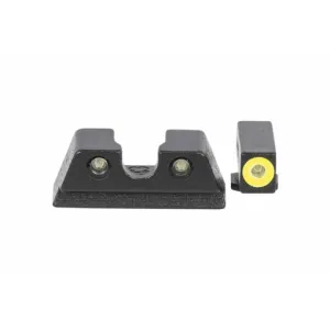 Meprolight Hyper Bright Night Sights for Glock 42/43 Tritium Yellow/Green