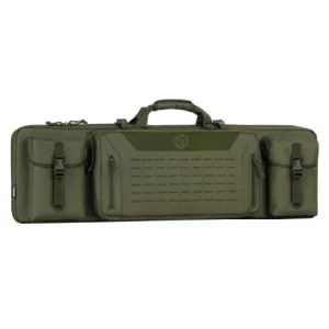 Savior Equipment Urban Warfare Double Rifle Bag - Suitable for Rifle Shotgun, w/ Backpack Strap, 42" Long - OD Green