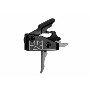 MIMTAC Drastic Gen 2 AR-15 Drop-In Single Stage Flat Trigger - 3.5lb - Black/Grey