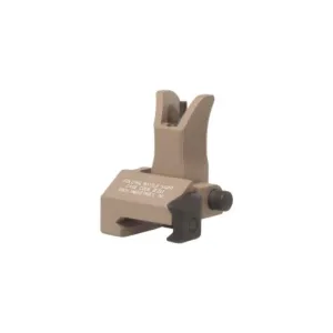 Troy Industries M4 Folding Battle Sight - Front - FDE