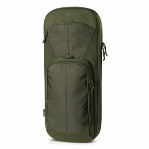 Savior Equipment Specialist Covert Low Profile Discreet Soft Tactical SBR Rifle Bag w/ Backpack Strap - OD Green, 34"