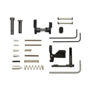 Armaspec AR-10 Gun Builders Stainless Lower Parts Kit - Black