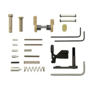 Armaspec AR-10 Gun Builders Stainless Lower Parts Kit - FDE