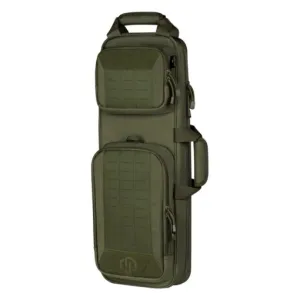 Savior Equipment Urban Takedown Single Rifle Bag - For PC Carbine, Takedown 10/22, Dissassembled AR w/ 2 Backpack Strap, 27" Long - OD Green
