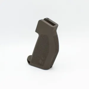 Anarchy Outdoors Alpha Precision Rifle Grip - OD Green, No Thumb Shelf (Ambidextrous)