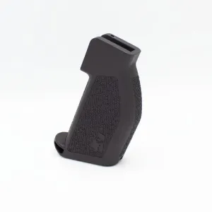 Anarchy Outdoors Alpha Precision Rifle Grip - Black, No Thumb Shelf (Ambidextrous)