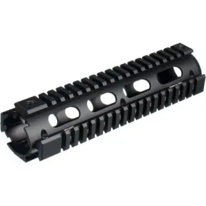 UTG PRO Model 4/AR-15 Mid Length Drop-in Quad Rail, Black