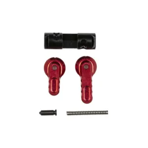 Battle Arms Lightweight Ambidextrous Safety Selector Reversible 90/60 - Red