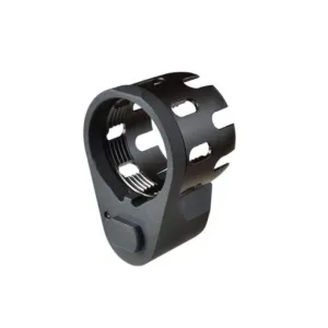 Strike Industries Enhanced Castle Nut-Extended QD End Plate - Black