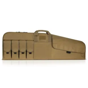 Savior Equipment Patriot Single Scoped Rifle Bag - Padded Handle w/ Shoulder Sling - Tan, 36"