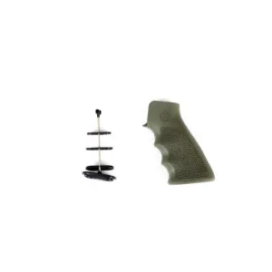 Hogue Rubber Overmold Kit w/ Storage Kit - OD Green
