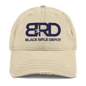 Distressed Dad Hat - Tan