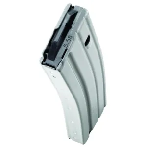 Duramag Speed Replacement Magazine Follower Detachable 30rd 223 Rem, 300 Blackout, 5.56x45mm NATO for AR-15 - Grey