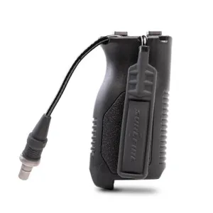 Strike Industries AR-15 Angled Grip w/ Cable Management - Long, Black