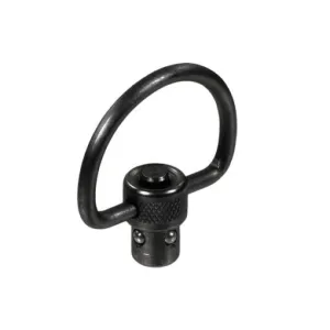 UTG Push Button QD Sling Swivel, 1.25" C-Shape Loop