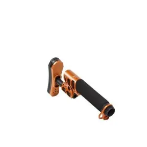 ODIN Works Zulu Adjustable Stock w/ Padded Pistol Buffer Tube and Back Plate - Orange