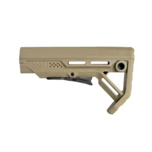 Strike Industries MOD-1 Stock (Black, FDE, Red, Blue) - FDE/Black