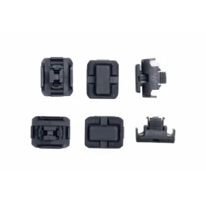 Magpul Industries, Wire Control Kit, Black, Fits M-LOK, Includes 6 Units