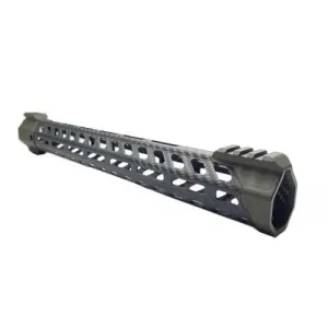 Timber Creek 15" Carbon Fiber M-LOK Handguard - OD Green