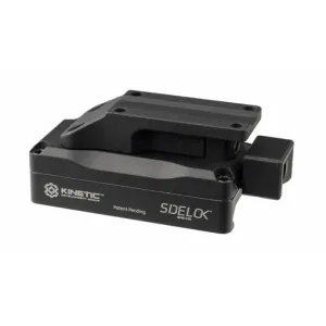 Kinetic Development Group Sidelok - Trijicon MRO Mount - Lower 1/3 Co-Witness Black