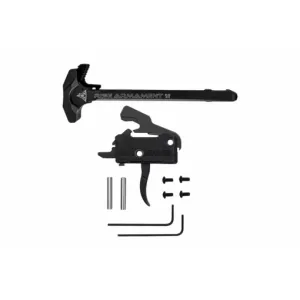Rise Armament RAVE 140 Curved Trigger + RA-212 Charging Handle Combo