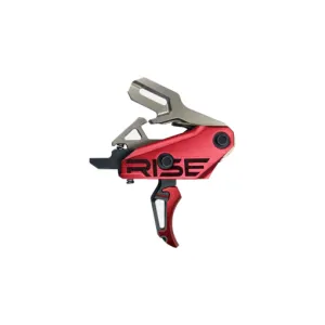 Rise Armament Rev 535 Slide and Snap AR-15 Drop-In Trigger - Black/Red