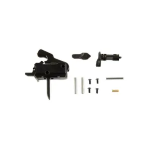Rise Armament Combo Kit - Rave 140 Flat Trigger w/ RA-6423 Black Ambi Safety Selector