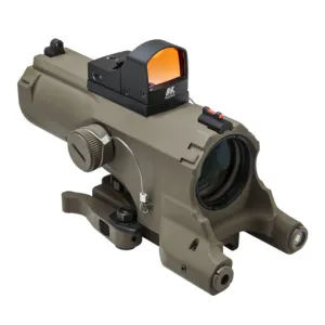 VISM ECO 4XScope/Laser & NAV LED/Micro Red Dot - Tan