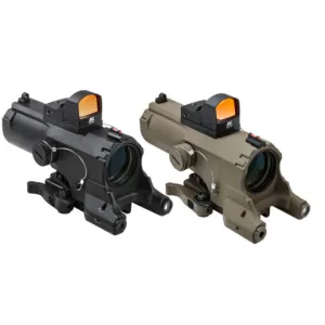 VISM ECO 4XScope/Laser & NAV LED/Micro Red Dot - Black