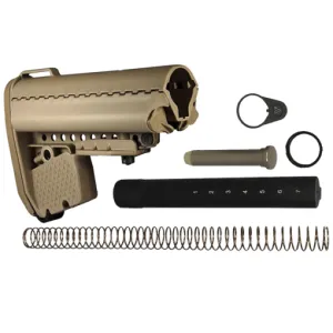 VLTOR Enhanced Modstock & A5 Buffer Kit - Mil-Spec - FDE