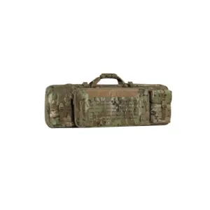 Savior Equipment Urban Warfare Double Rifle Bag - Suitable for Rifle Shotgun, w/ Backpack Strap, 36" Long - Multicam