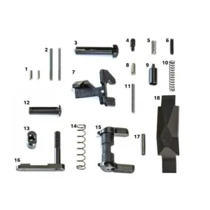 Geissele Ultra Duty Lower Parts Kit - Black