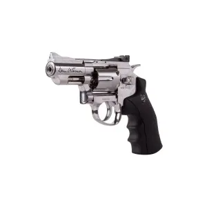 Dan Wesson 2.5" Pellet Revolver, Silver 0.177