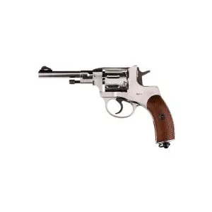 Gletcher NGT Pellet Revolver, Silver 0.177