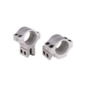 BKL Double Strap Offset 30mm Rings, Dovetail, Silver