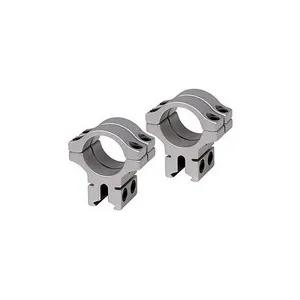 BKL Double Strap 1" Rings, Dovetail, Silver