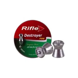 Rifle Sport Destroyer Pellets, .22cal, 16.66gr, Pointed - 250ct 0.22
