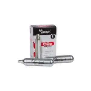 Air Venturi 12 Gram CO2 Cartridges, 6 Pack (*)