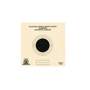 National Target Single 10m Air Rifle Target, 100 ct