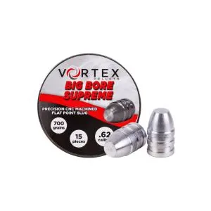 Hatsan Vortex Big Bore Supreme Slugs .62 Cal, 700gr - 15ct 0.62