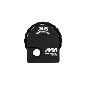 Macavity Arms Agility MA2 Metal Magazine, .25 Caliber