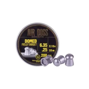 Apolo Air Boss Domed Field Target .25 Cal, 33gr - 200ct 0.25