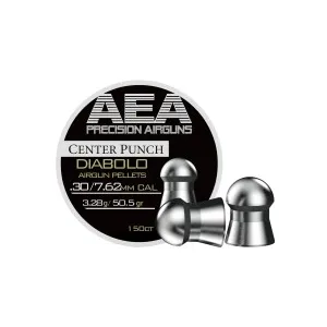 AEA Precision Center Punch Diabolo .30 Cal, 50.5gr - 150ct 0.30
