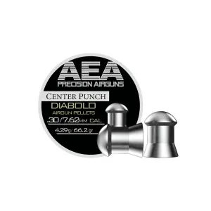 AEA Precision Center Punch Diabolo .30 Cal, 66.2gr - 100ct 0.30