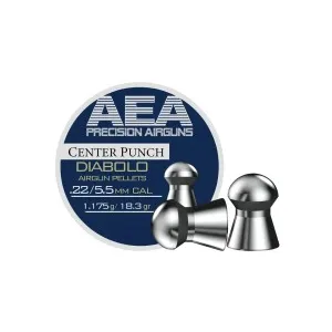 AEA Precision Center Punch Diabolo .22 Cal, 18.13gr - 500ct 0.22