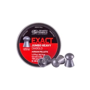 JSB Diabolo Exact Jumbo Heavy .22 Cal, 18.13 gr - 150 ct 0.22
