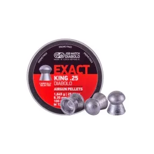JSB Diabolo Exact King .25 Cal, 25.39 gr - 100 ct 0.25