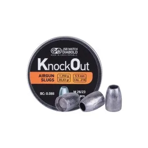 JSB KnockOut Slugs .216 Cal, 20.83 gr - 200ct 0.22