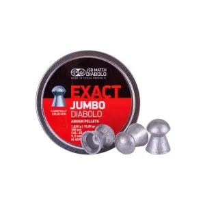 JSB Diabolo Exact Jumbo .22 Cal, 5.51mm, 15.89 gr - 500 ct 0.22
